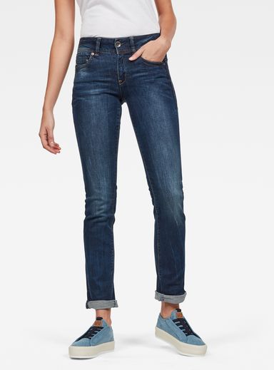 Midge Mid Straight Jeans